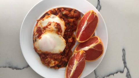 Savory Eggs in Tomato Sauce