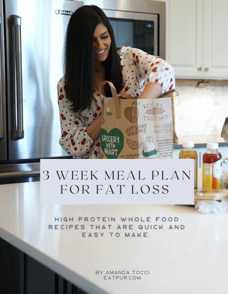 3 Week Meal Plan for Fat Loss